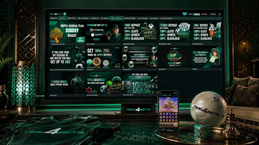 Bonuses-Time4bets